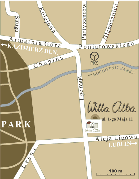 Willa-Alba-Mapa